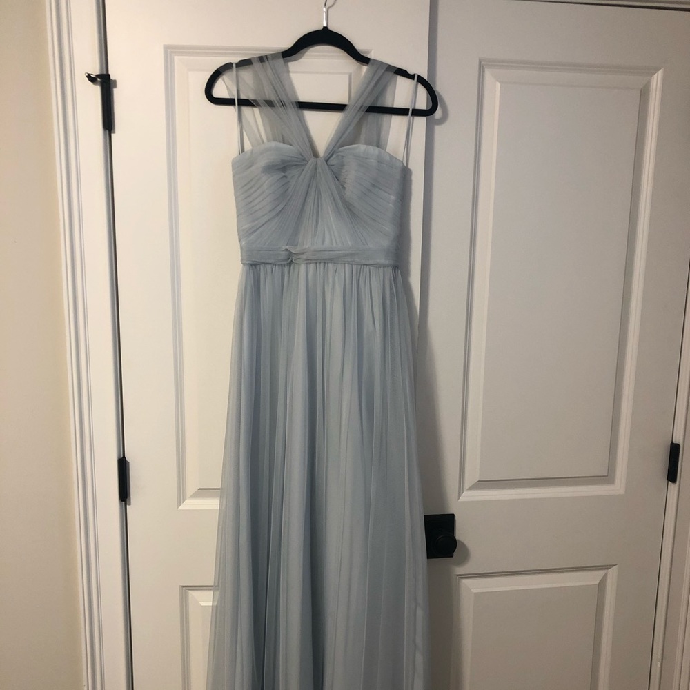 AMSALE Aisha Dress in Ice